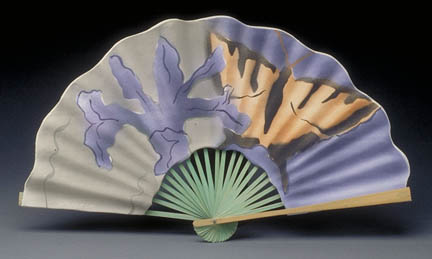 Porcelain Chinese Fan by George Woideck